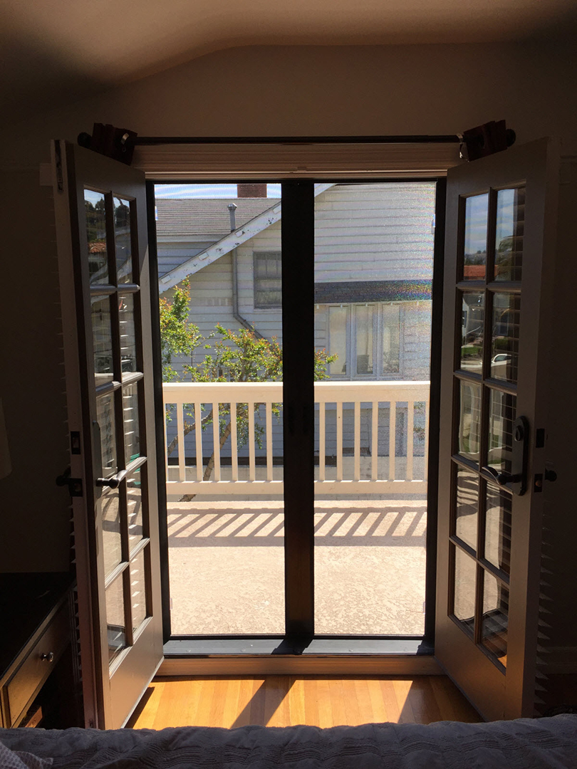 French Retractable Screen Doors