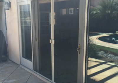 Standard Sliding Screen Doors with Meeting Bar (in Grey)