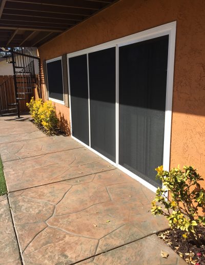 Three Panel Patio Doors with Solar