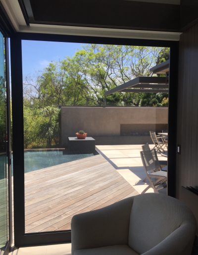 UltraVue Oversized Premiere Sliding Screen Door