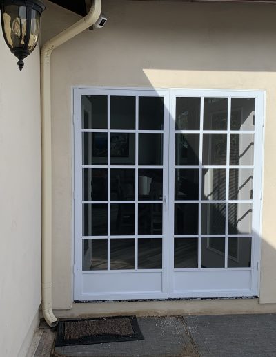 Cape Cod French Swinging Screen Doors (White)