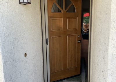 Desert Sand Retractable Single Door