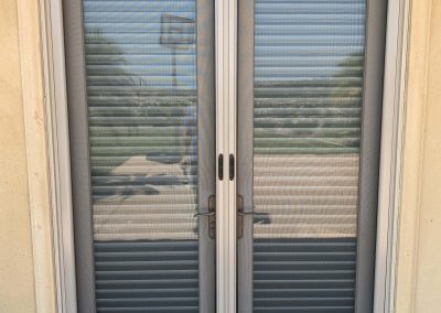 Exterior View of Champagne Beige French Retractables