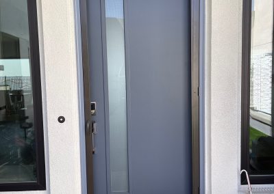 Vista Swinging Screen Door with UltraVue (in Bronze)