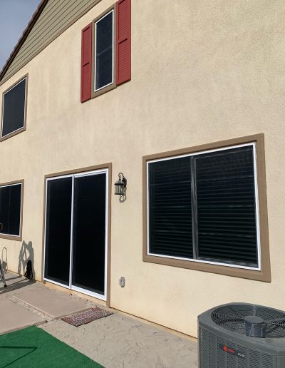 First and Second Story UV Phifer Solar Screens