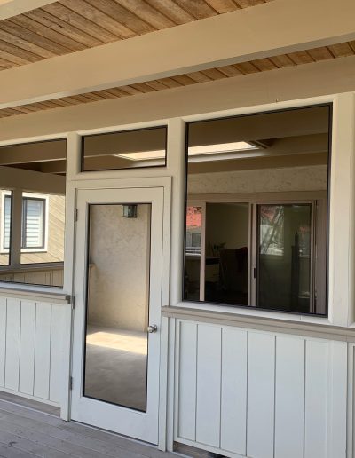 Exterior View of Custom Screened in Porch