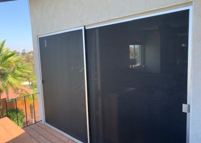 Standard Dual Direction Slider Screen Doors with Protective UV Phifer Solar Screens
