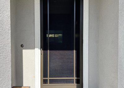 Prairie Swinging Screen Door (in Bronze)