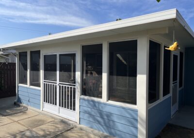 Craftsman French Swinging Screen Doors (in White)