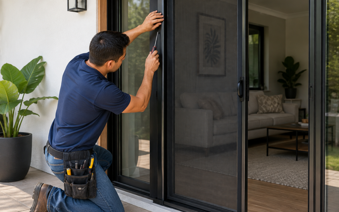 Retractable Screen Door Repair Ramona